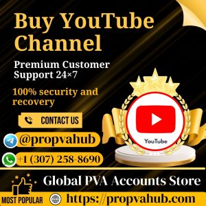 Buy YouTube Channel