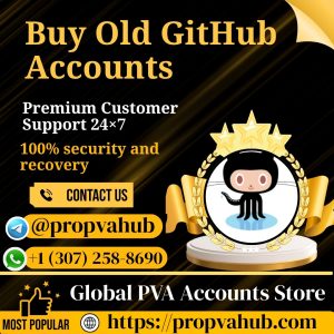 Buy Old GitHub Accounts