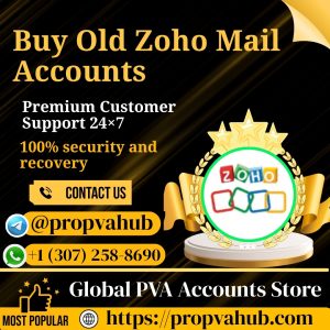 Buy Old Zoho Mail Accounts